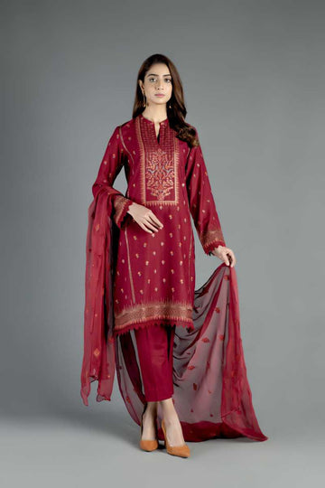 Bareeze Bahar 2 Bnl1218 Red Collection 2021